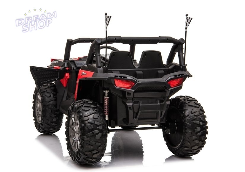 Auto na Akumulator jeep JC999 Czerwony Auto na Akumulator jeep JC999 Czerwony
