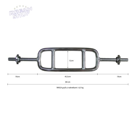 Gryf krata 85cm Eb Fit Fi25