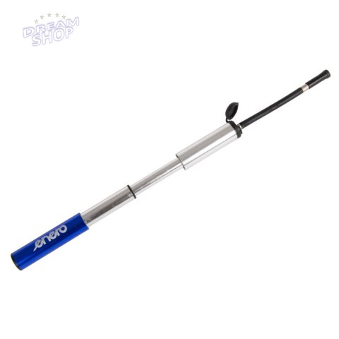 Pompka rowerowa alu Enero 22x191mm niebieska 1033136 Pompka rowerowa alu Enero 22x191mm niebieska 1033136