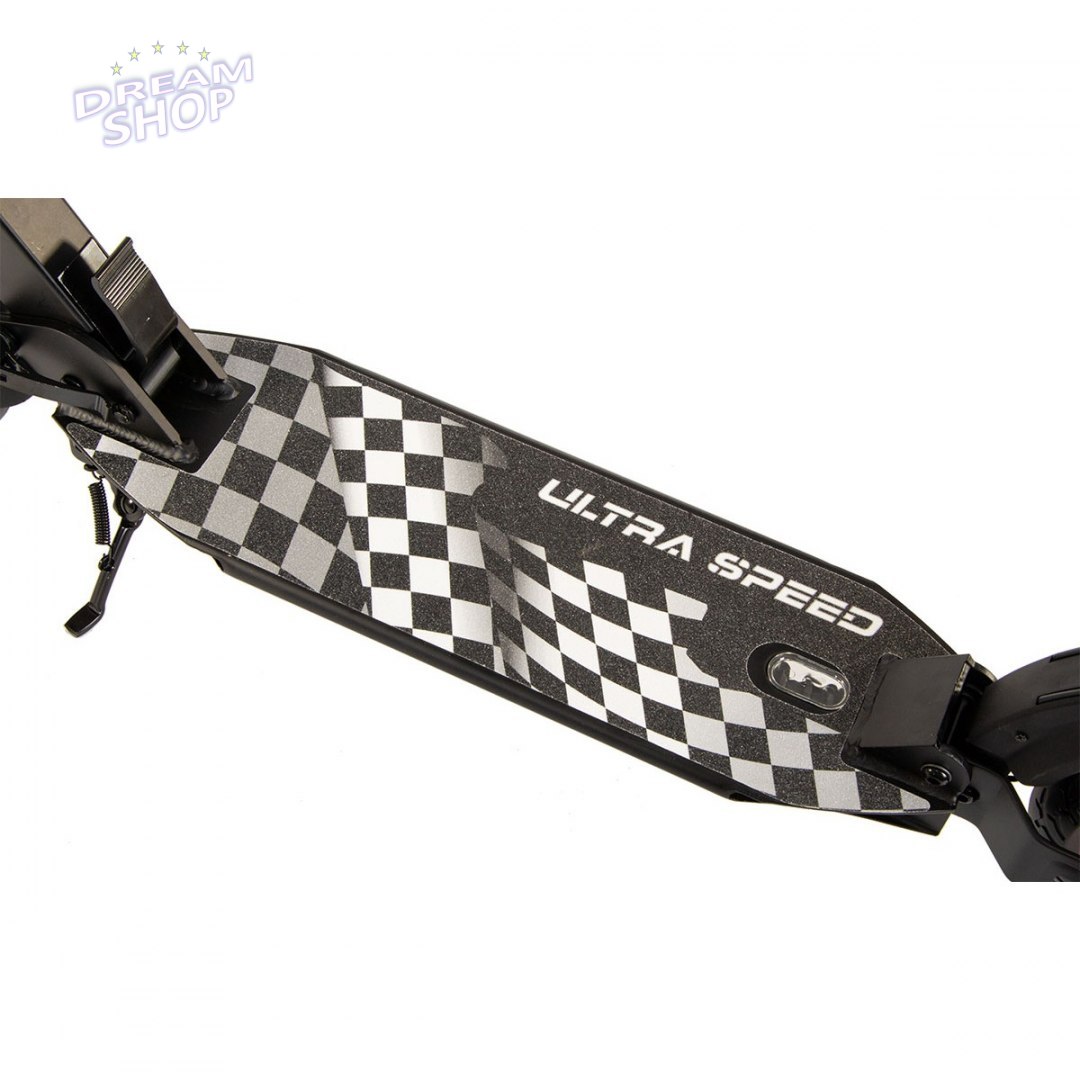 Hulajnoga Enero Ultra Speed 200mm z hamulcem tarczowym czarna Hulajnoga Enero Ultra Speed 200mm z hamulcem tarczowym czarna