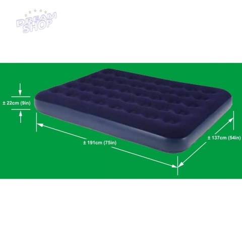 Materac flokowany 2-osobowy 191x137x22cm Jl020256N Materac flokowany 2-osobowy 191x137x22cm Jl020256N