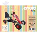 Gokart sportowy Enero 14 czerwony