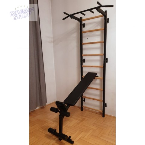 Ławka do ćwiczeń czarny mat BenchK B 310B 710B Ławka do ćwiczeń czarny mat BenchK B 310B 710B