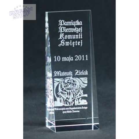 Trofeum Szklane Grawerowane Z Etui Trofeum Szklane Grawerowane Z Etui