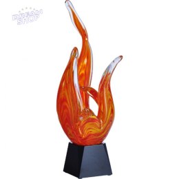 Trofeum Szklane -Ogień Z Etui
