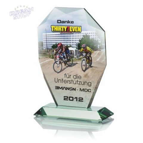 Trofeum Szklane Z Nadrukiem Kolorowym Luxorjet Z Etui Trofeum Szklane Z Nadrukiem Kolorowym Luxorjet Z Etui