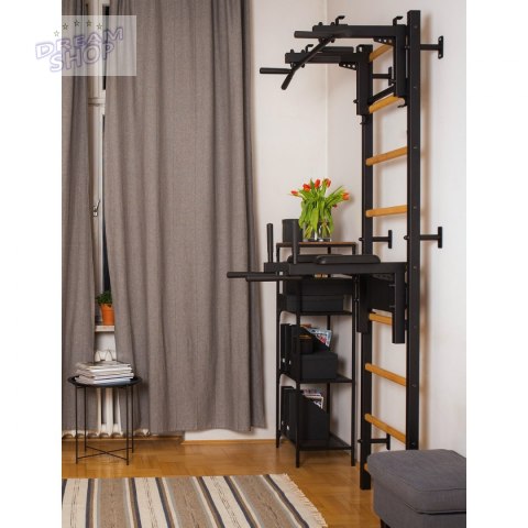 Drabinka gimnastyczna drążek poręcz i ławka BenchK 713B Drabinka gimnastyczna drążek poręcz i ławka BenchK 713B