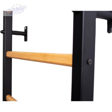 Drabinka gimnastyczna drewniano metalowa na 4 uchwyty BenchK 210B Drabinka gimnastyczna drewniano metalowa na 4 uchwyty BenchK 210B