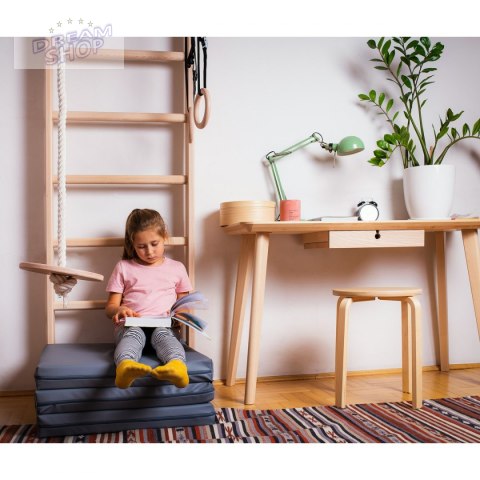 Drabinka z drewnianym drążkiem i akcesoriami BenchK 112 Drabinka z drewnianym drążkiem i akcesoriami BenchK 112