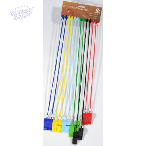 Gwizdek plastikowy kpl 12szt Enero Gwizdek plastikowy kpl 12szt Enero