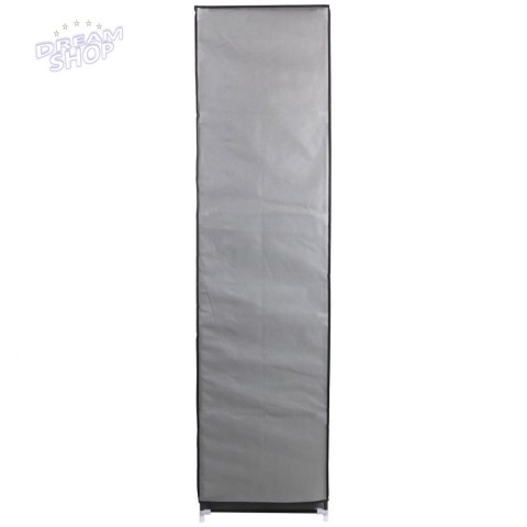 Szafa tekstylna garderoba 175x133x43cm ciemno-szara profil 13mm Szafa tekstylna garderoba 175x133x43cm ciemno-szara profil 13mm