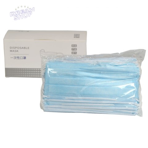 Maseczka ochronna dróg oddechowych AP-81001 opak. 50szt Maseczka ochronna dróg oddechowych AP-81001 opak. 50szt