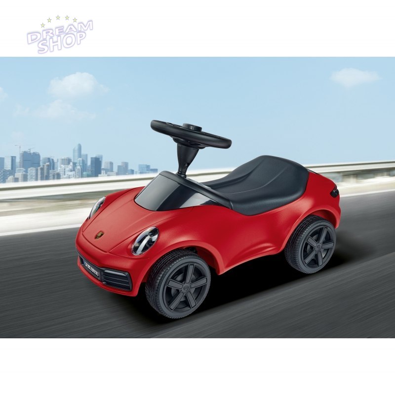 BIG Czerwony Jeździk Porsche 911 Klakson Ciche Koła BIG Czerwony Jeździk Porsche 911 Klakson Ciche Koła