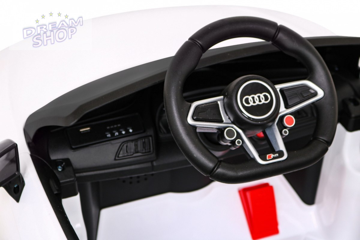 Pojazd Audi R8 LIFT Biały Pojazd Audi R8 LIFT Biały