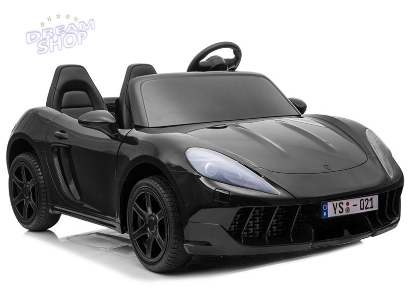 Auto na akumulator YSA021A Czarny Lakierowany Auto na akumulator YSA021A Czarny Lakierowany