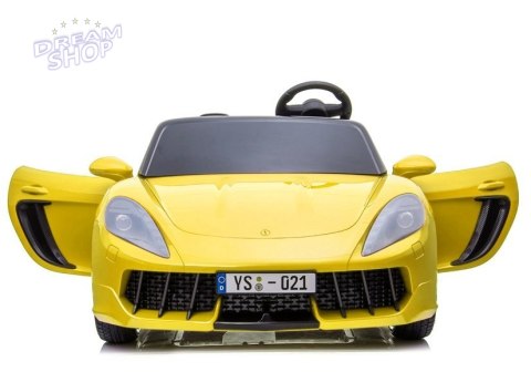 Auto na akumulator YSA021A Żółty Auto na akumulator YSA021A Żółty