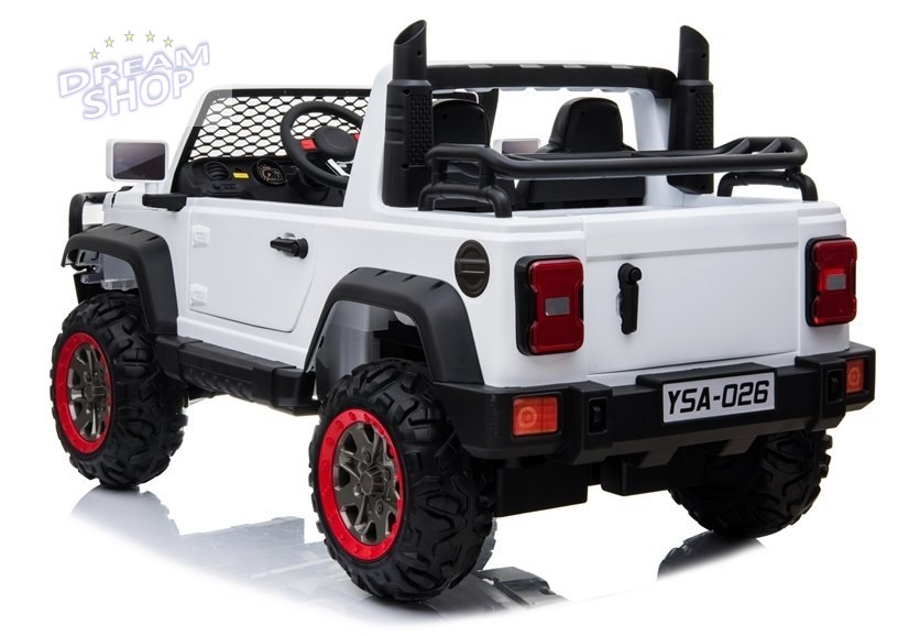 Auto na akumulator YSA026 Biały Auto na akumulator YSA026 Biały