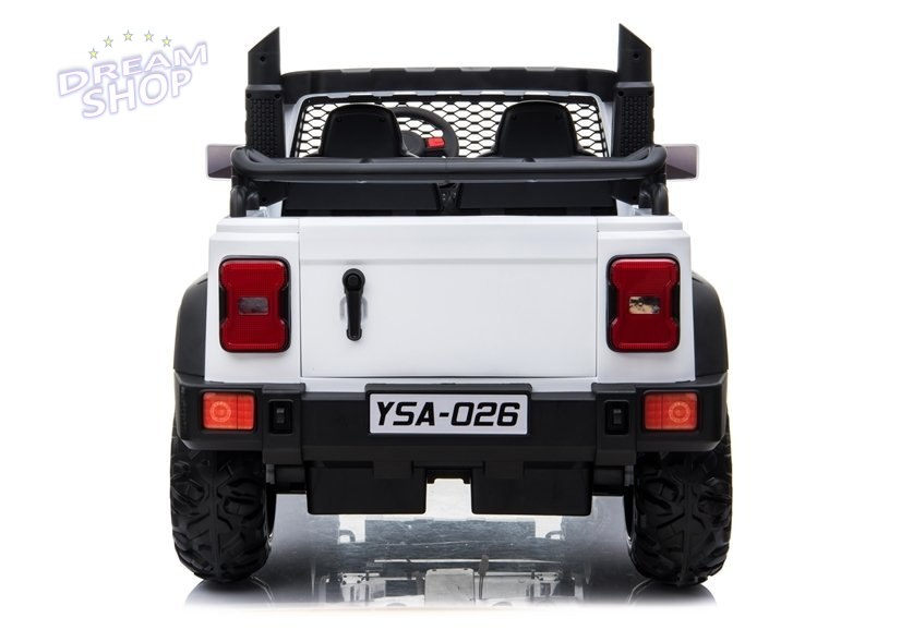 Auto na akumulator YSA026 Biały Auto na akumulator YSA026 Biały