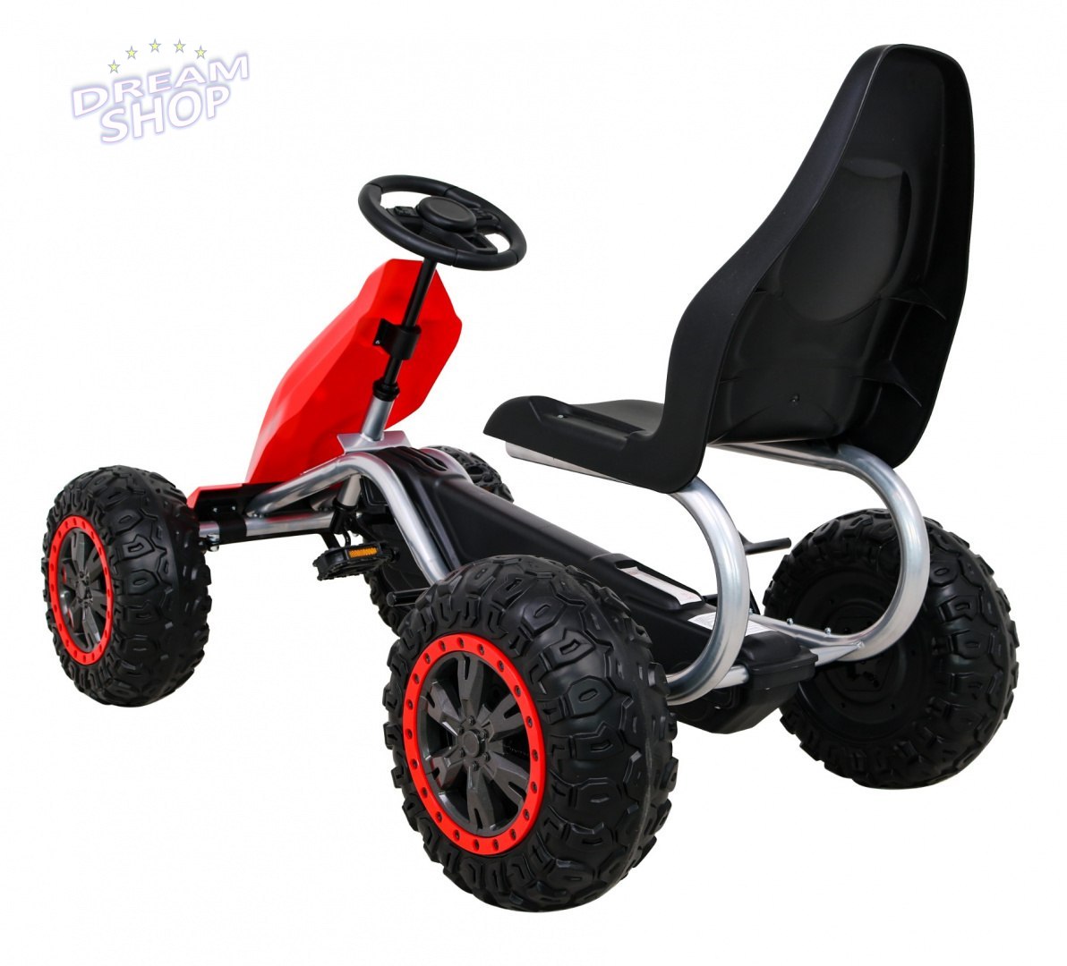 Duży Gokart STRONG Czerwony Duży Gokart STRONG Czerwony