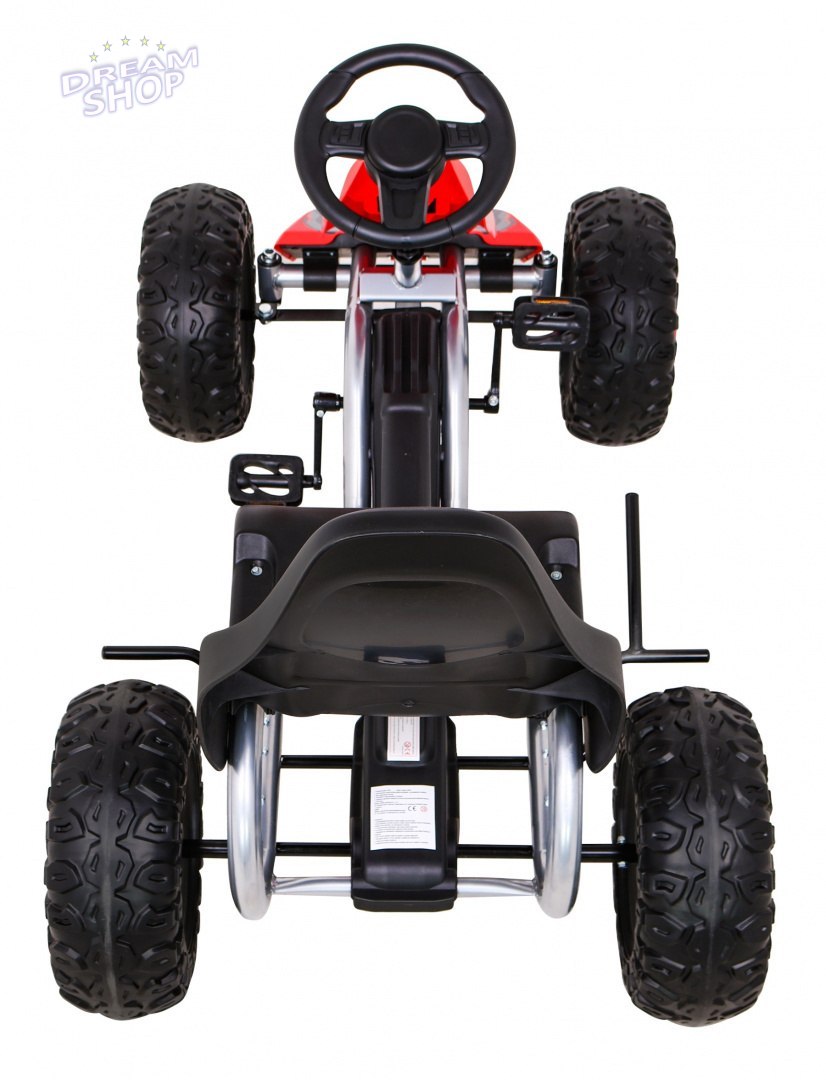 Duży Gokart STRONG Czerwony Duży Gokart STRONG Czerwony