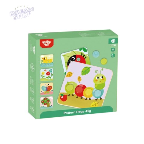 TOOKY TOY Układanka Klocki dla Dzieci Zwierzęta Dopasuj Nauka Kształtów Kolorów + Plansze TOOKY TOY Układanka Klocki dla Dzieci Zwierzęta Dopasuj Nauka Kształtów Kolorów + Plansze