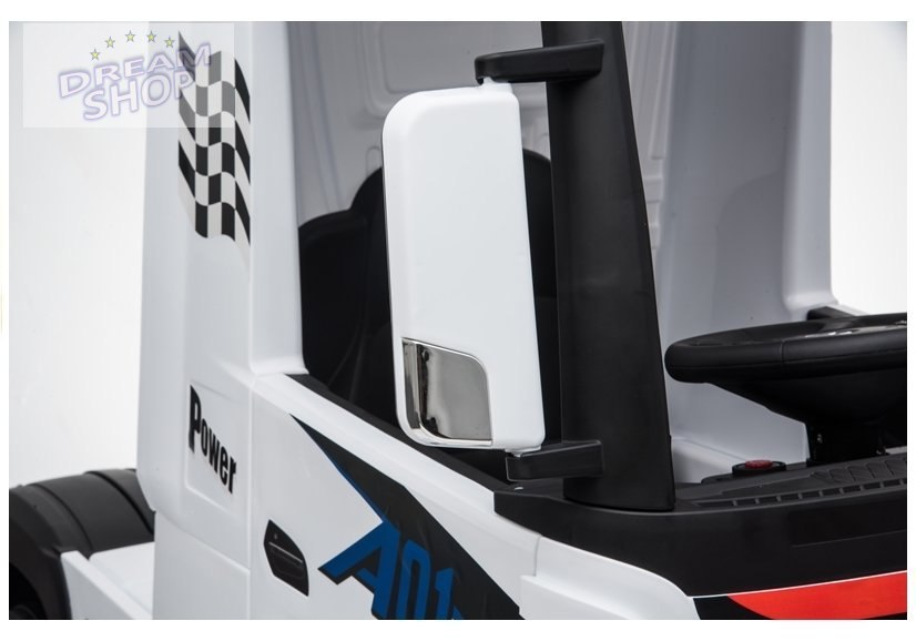 Auto na Akumulator Mercedes Actros Biały MP4 Auto na Akumulator Mercedes Actros Biały MP4