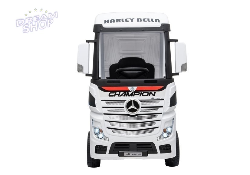 Auto na Akumulator Mercedes Actros Biały Auto na Akumulator Mercedes Actros Biały