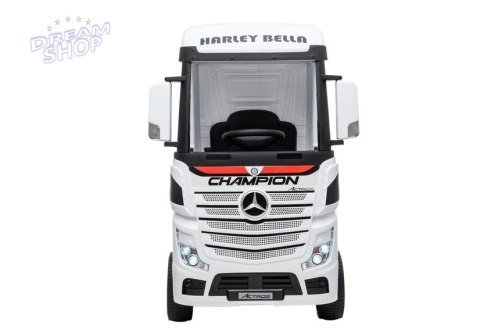Auto na Akumulator Mercedes Actros Biały Auto na Akumulator Mercedes Actros Biały