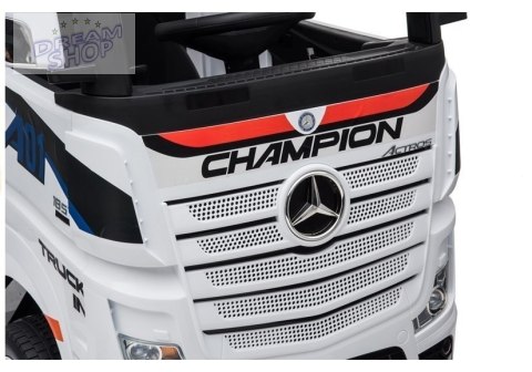 Auto na Akumulator Mercedes Actros Biały Auto na Akumulator Mercedes Actros Biały