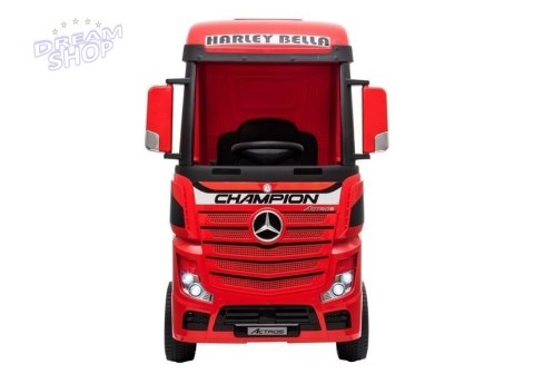 Auto na Akumulator Mercedes Actros Czerwone Auto na Akumulator Mercedes Actros Czerwone
