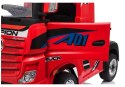 Auto na Akumulator Mercedes Actros Czerwone