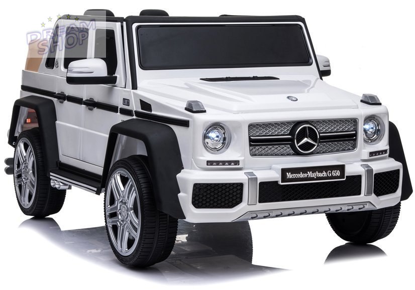 Auto na akumulator Mercedes Maybach A100 Biały Auto na akumulator Mercedes Maybach A100 Biały