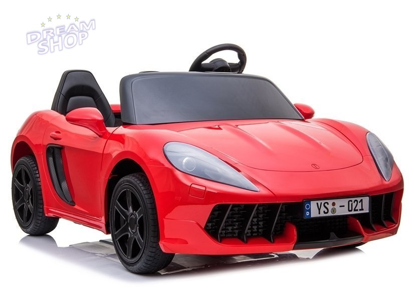 Auto na akumulator YSA021A Czerwony Lakierowany Auto na akumulator YSA021A Czerwony Lakierowany