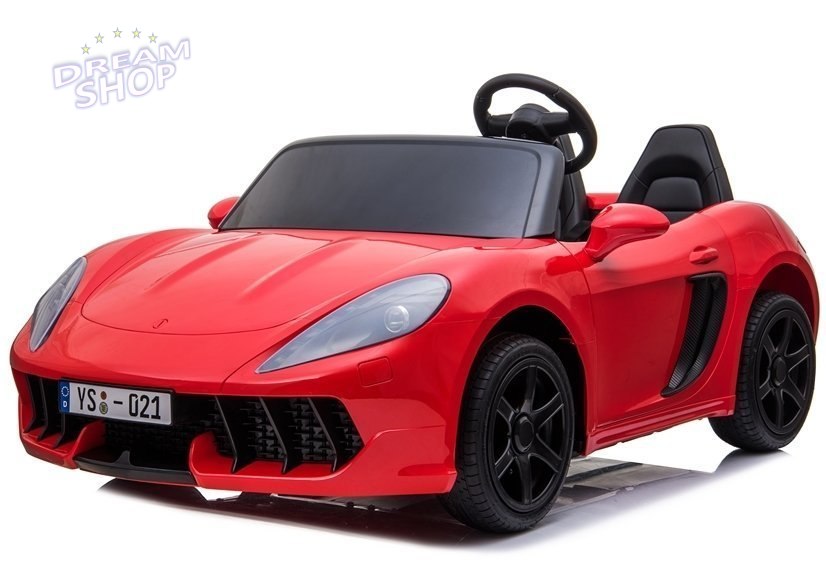 Auto na akumulator YSA021A Czerwony Lakierowany Auto na akumulator YSA021A Czerwony Lakierowany