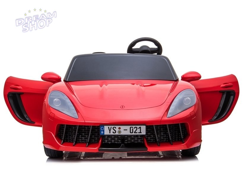 Auto na akumulator YSA021A Czerwony Lakierowany Auto na akumulator YSA021A Czerwony Lakierowany