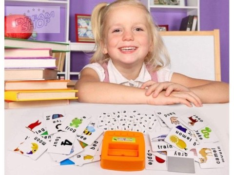 Edukacyjna Gra Słów, Dopasuj Literki, Nauka Języka Angielskiego 120 Kart Edukacyjna Gra Słów, Dopasuj Literki, Nauka Języka Angielskiego 120 Kart