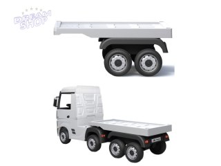 Naczepa do pojazdu na akumulator HL358 Mercedes Actros biała