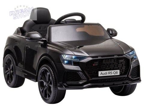 Samochód na akumulator Audi RS Q8 czarny Samochód na akumulator Audi RS Q8 czarny