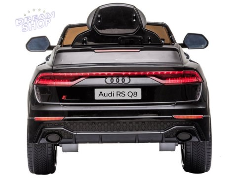 Samochód na akumulator Audi RS Q8 czarny Samochód na akumulator Audi RS Q8 czarny