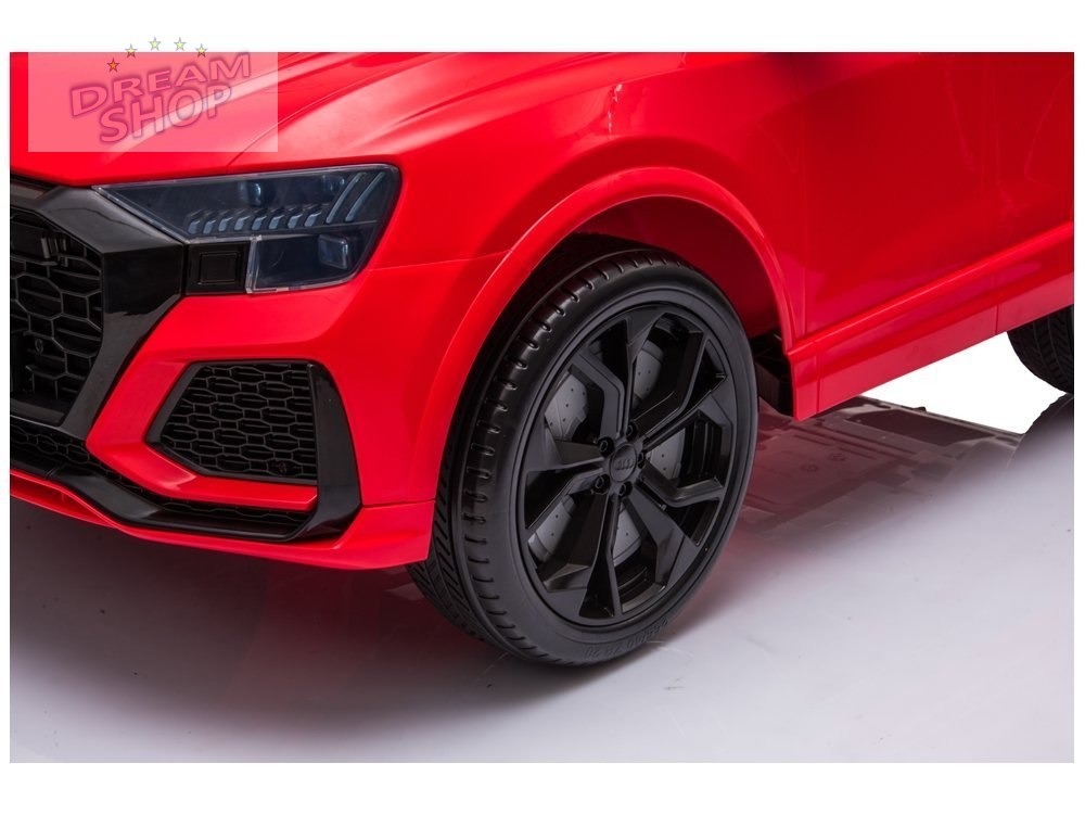 Samochód na akumulator Audi RS Q8 czerwony Samochód na akumulator Audi RS Q8 czerwony