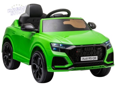 Samochód na akumulator Audi RS Q8 zielony