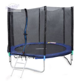 Trampolina ogrodowa 244cm/8ft z drabinką