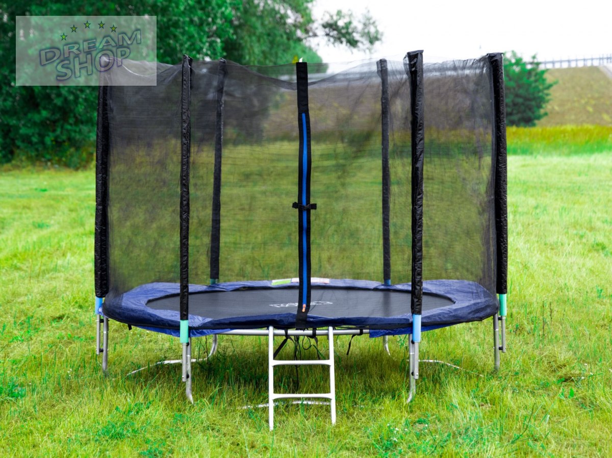 Trampolina ogrodowa 305cm/10ft z drabinką Trampolina ogrodowa 305cm/10ft z drabinką