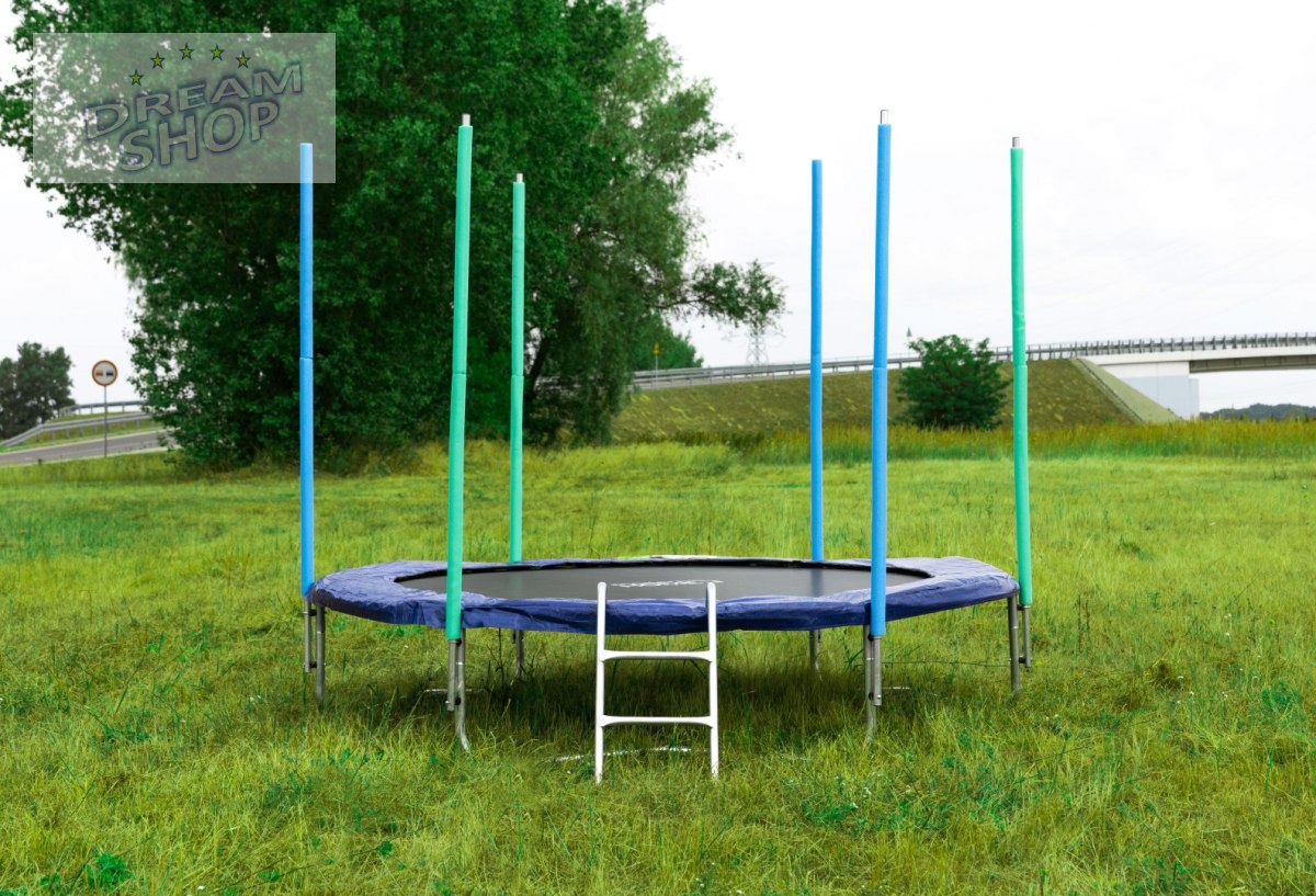 Trampolina ogrodowa 305cm/10ft z drabinką Trampolina ogrodowa 305cm/10ft z drabinką