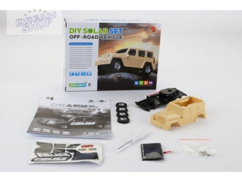 Zabawka Solarna Samochód - Auto Off Road Lub Radiowóz - zestaw do samodzielnego złożenia Zabawka Solarna Samochód - Auto Off Road Lub Radiowóz - zestaw do samodzielnego złożenia