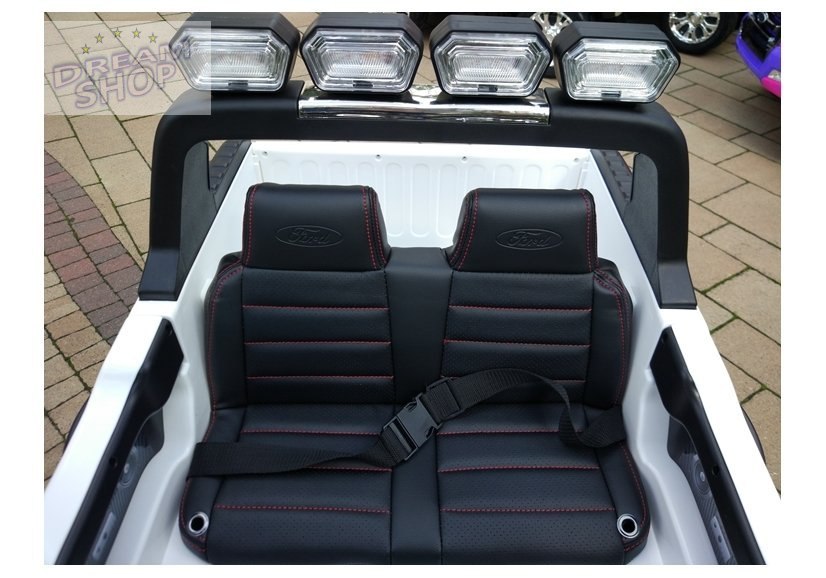 Auto Na Akumulator Ford Ranger 4x4 Biały LCD Auto Na Akumulator Ford Ranger 4x4 Biały LCD