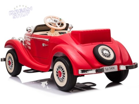 Auto na Akumulator Mercedes 540K Czerwony Auto na Akumulator Mercedes 540K Czerwony