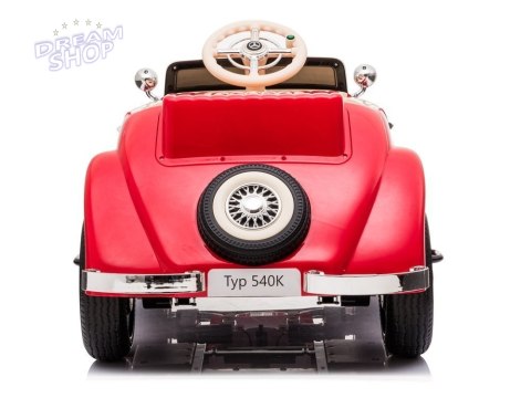 Auto na Akumulator Mercedes 540K Czerwony Auto na Akumulator Mercedes 540K Czerwony