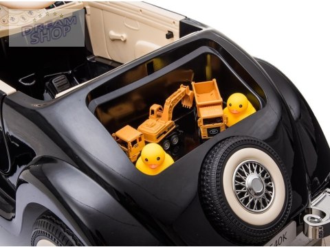 Auto na akumulator Mercedes 540K Czarny Auto na akumulator Mercedes 540K Czarny