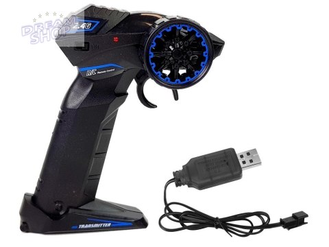 Motor Sportowy Ścigacz Zdalnie Sterowany 2.4G Zasięg 35 m Niebieski Motor Sportowy Ścigacz Zdalnie Sterowany 2.4G Zasięg 35 m Niebieski